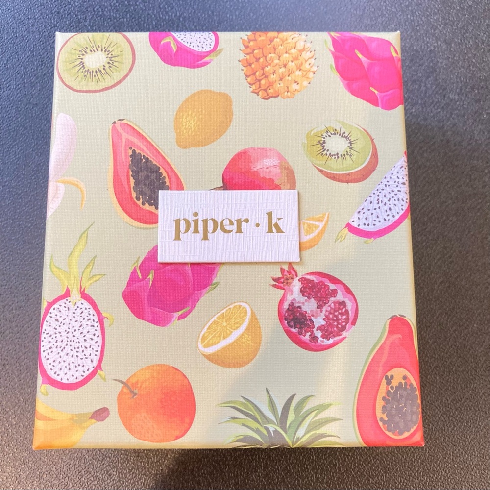 Piper K fruit charm bracelet viral summer tropical cherry strawberry - Picture 9 of 11